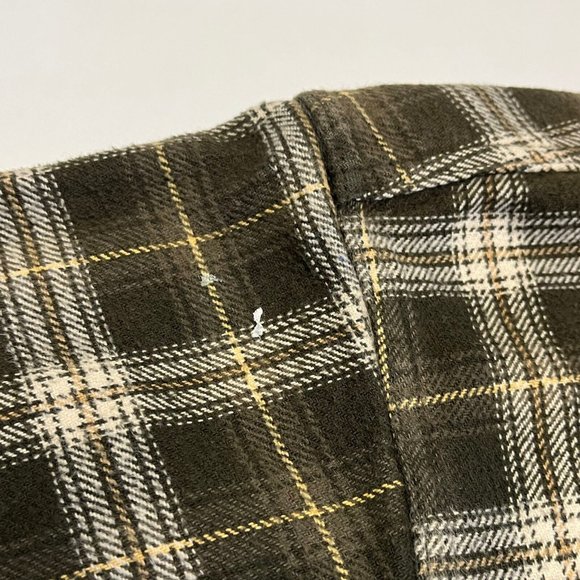 Field & Stream Flannel Button Shirt Long Sleeve Mens Medium Plaid I3 - Picture 7 of 12